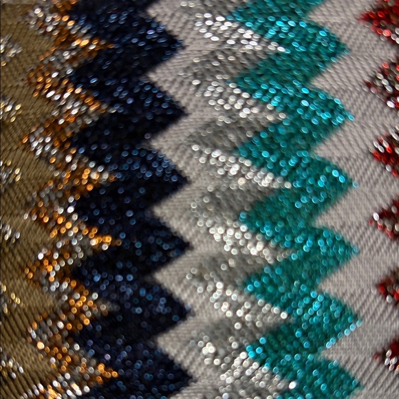 Missoni Zigzag Card Holder in Earth Tones - Picture 3 of 3